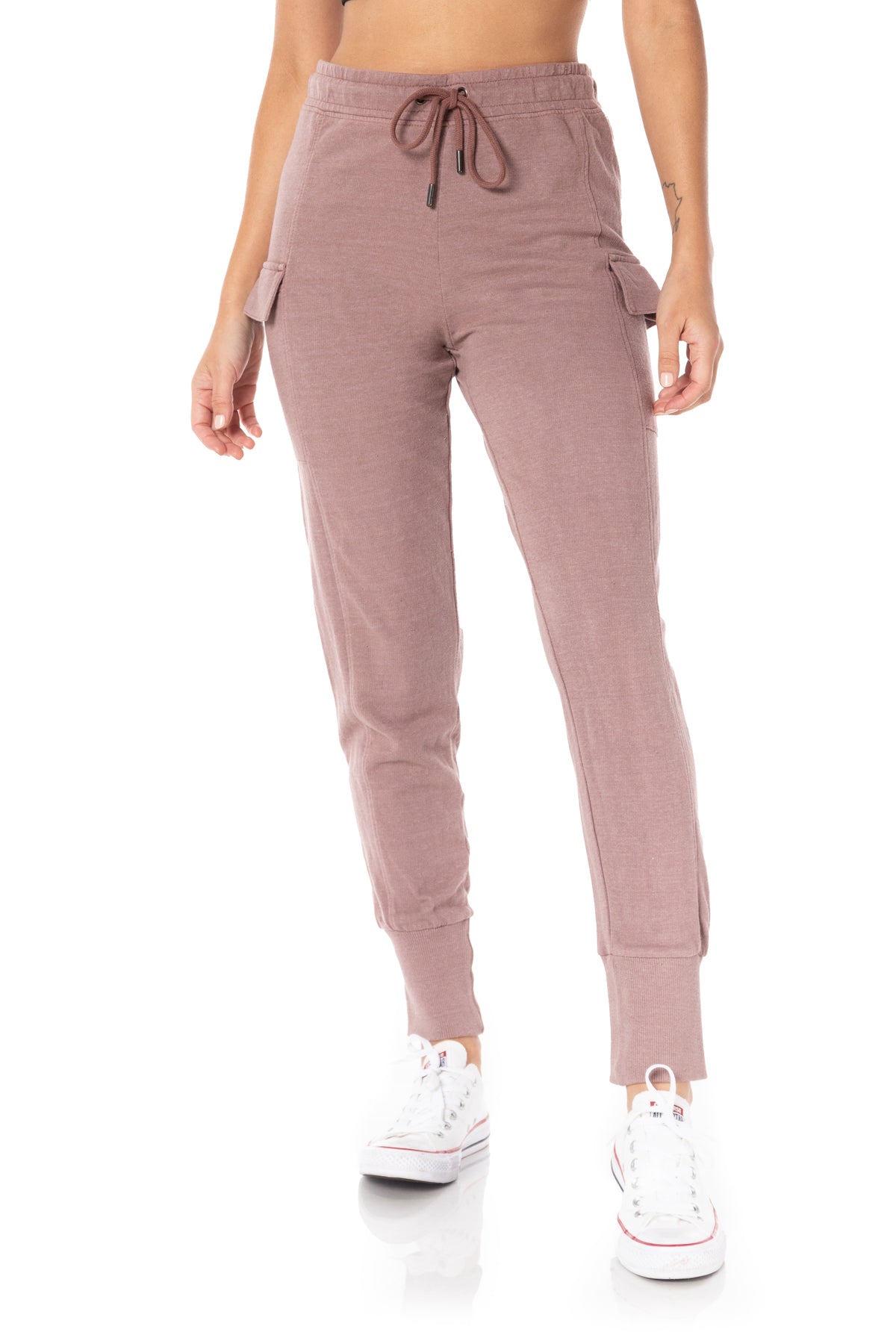 Kyodan Womens Recycled French Terry Cargo Sweatpant Jogger
