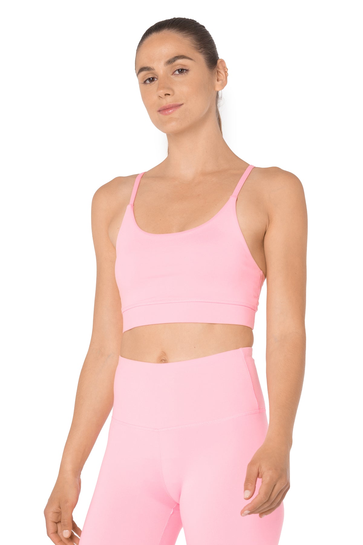 Kyodan Womens Summer in the City Candy Pink Bra Top