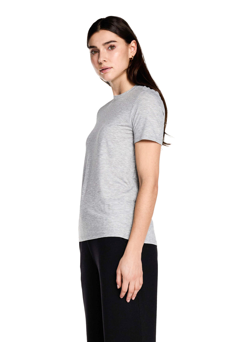 Kyodan Womens Easywear Crew Neck Short Sleeve T-Shirt