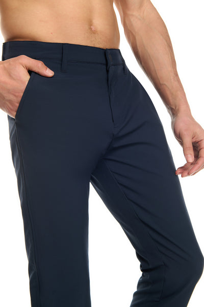 Pantalon de golf tissé 4 voies avec poches latérales - UPF50