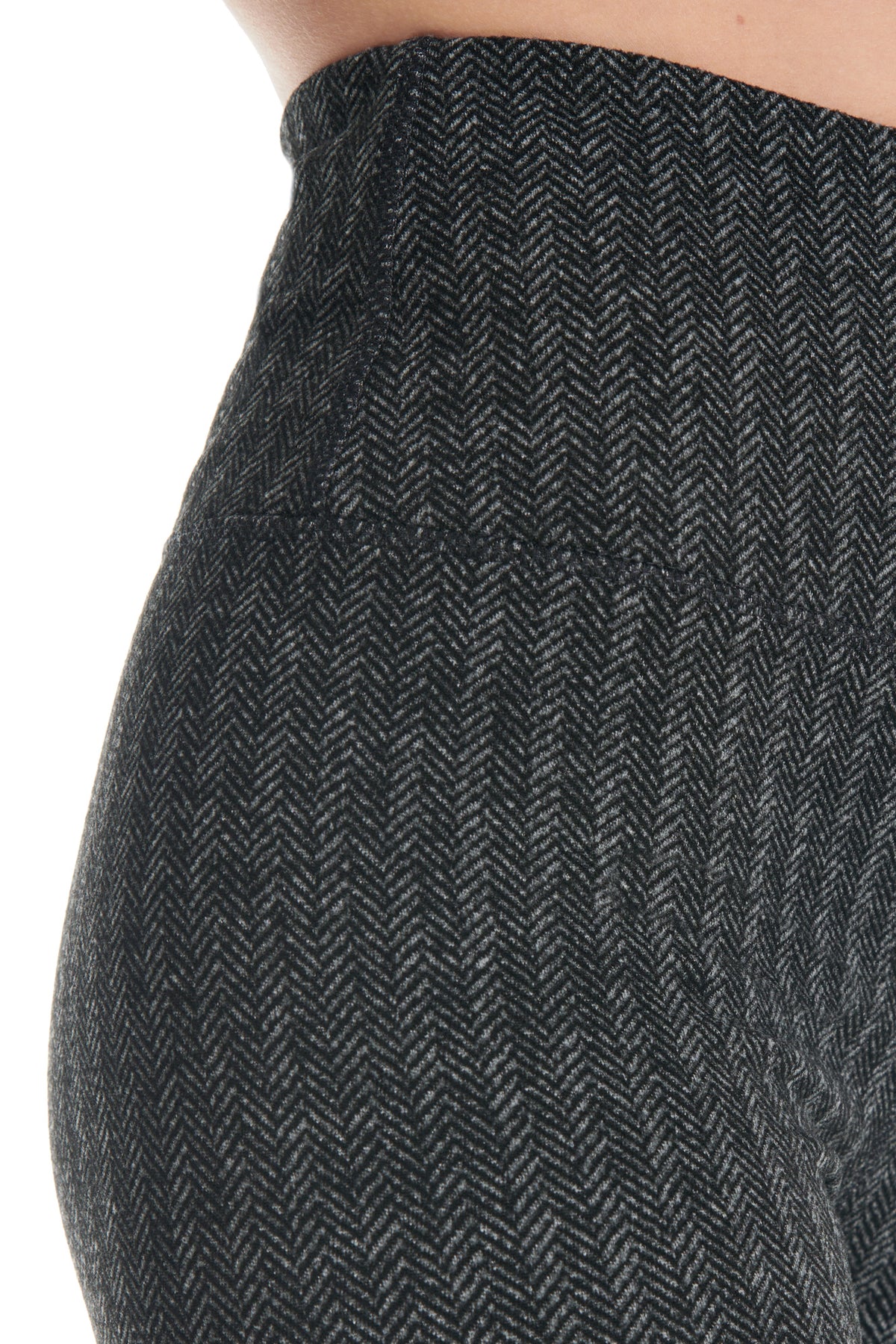 Wear It To Heart Herringbone Knit Legging - Black on Sale