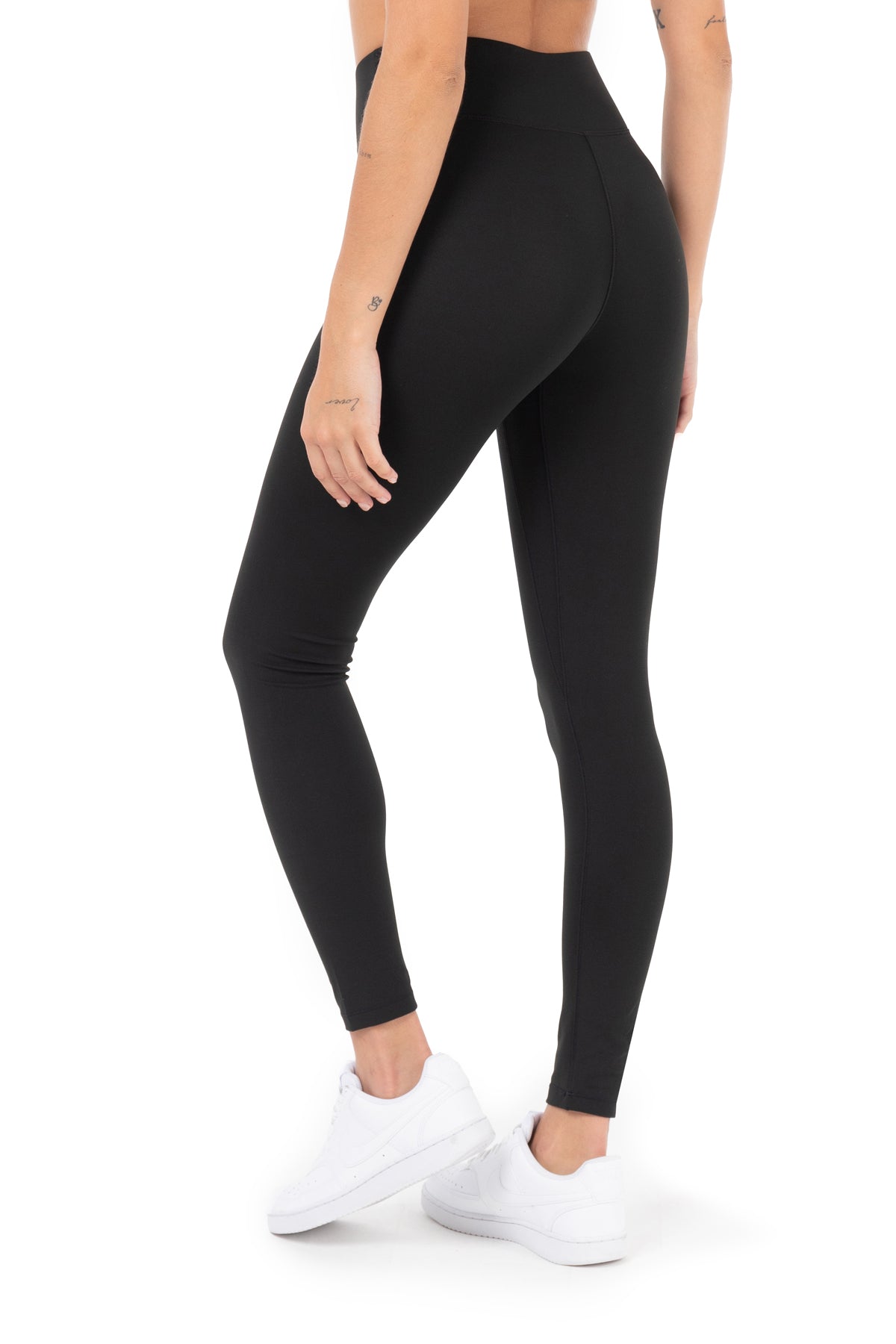 Workout Outfit, Sports Leggings Elastic Breathable Soft Pure Color