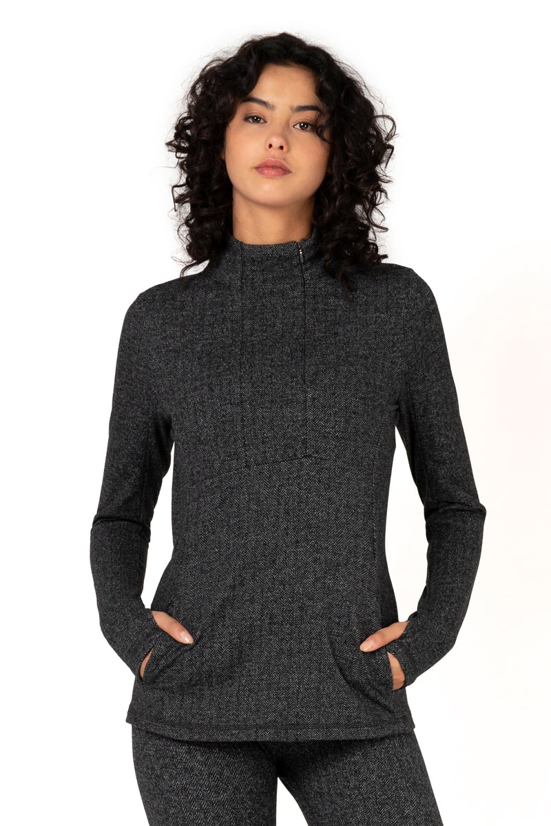 Montana Double Brushed Jacquard Sweater