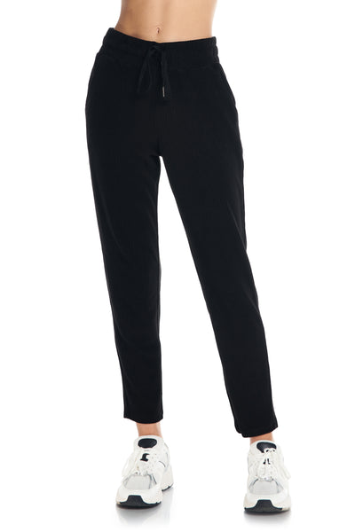 Buy Uhane Loose Fit Women's Cotton Track Pants (Black) with