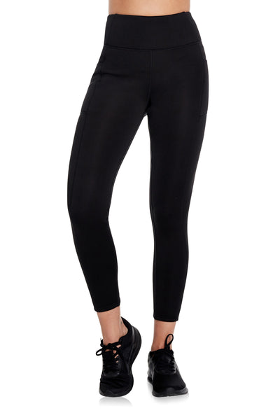 RBX Fleece-Lined Leggings for Women Yoga Pants with Pockets Gym Pants for  Cold Weather Full-Length Leggings for Running Yoga : : Clothing