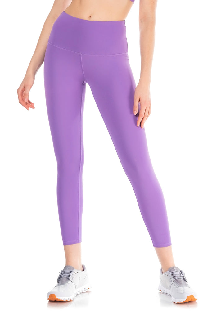 Buy the Lululemon WM's Dance Studio Purple Stripe Pants Leggings Size L