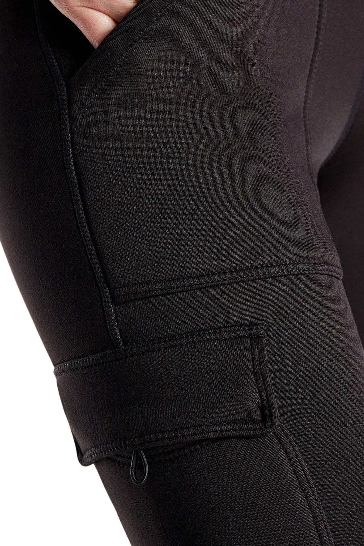 Kyodan Womens Utility Fleece-Lined High Waist Leggings