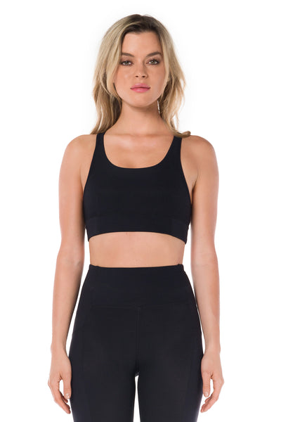 Women's Solid Color Front Zipper Shockproof Yoga Bra Tank Top at Rs 1320.62